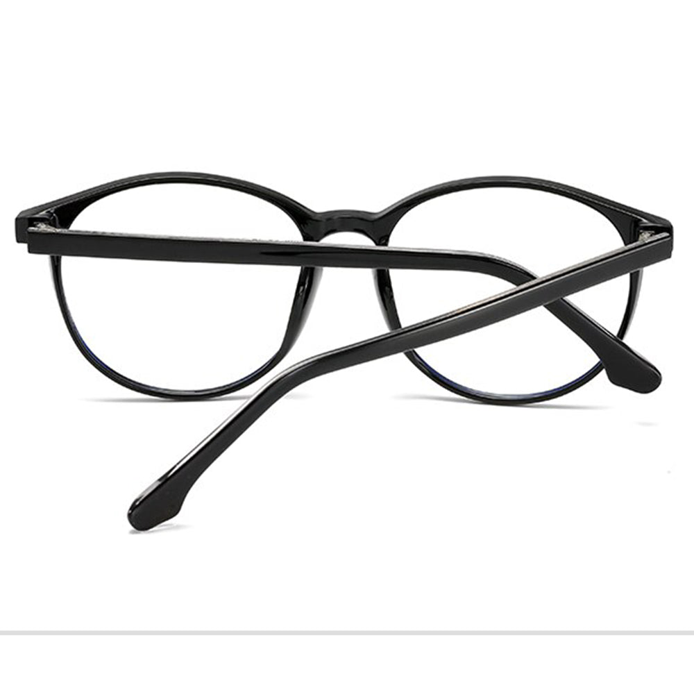 Okulary do komputera damskie Techsuit F8551-C2, antyniebieskie, czarne