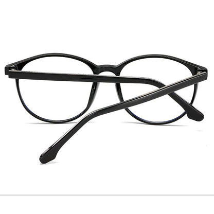 Okulary do komputera damskie Techsuit F8551-C2, antyniebieskie, czarne
