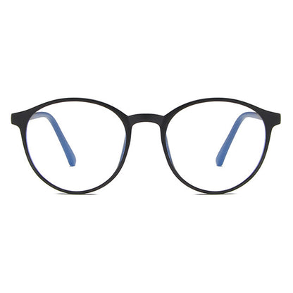 Okulary do komputera damskie Techsuit F8551-C2, antyniebieskie, czarne