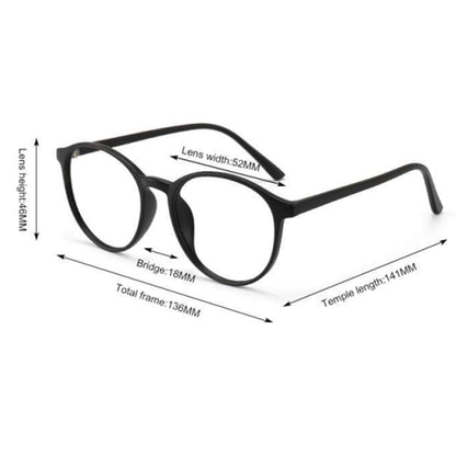 Okulary komputerowe damskie Techsuit F8551-C7, antyniebieskie światło, szare