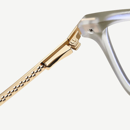 Techsuit LS202 Women's Computer Glasses, Anti-Blue Light, Black
