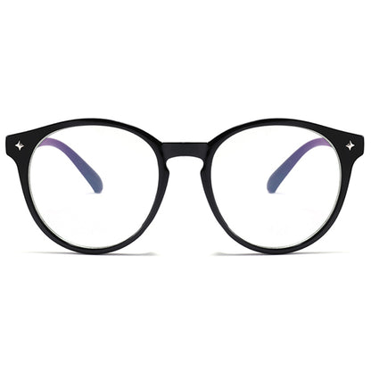 Okulary komputerowe damskie Techsuit PC28003-C1, antyniebieskie, czarne