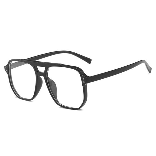 Okulary komputerowe damskie Techsuit PC28014-C1, antyniebieskie, czarne