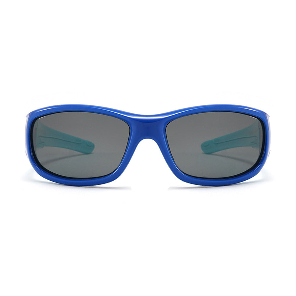 Techsuit 800-C29 Kids' Sports Sunglasses, Polarized, Blue