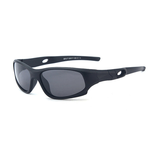Okulary Przeciwsłoneczne Sportowe dla Dzieci Techsuit 816-C13, Polaryzacyjne, Czarne