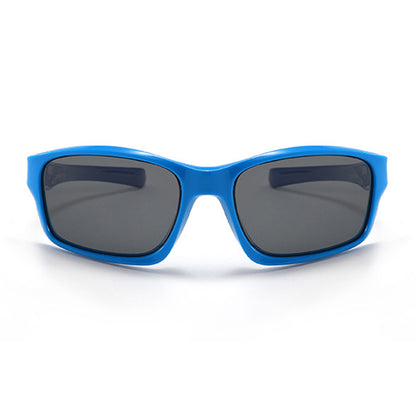 Techsuit 8202-C29 Kids' Sports Sunglasses, Polarized, Blue