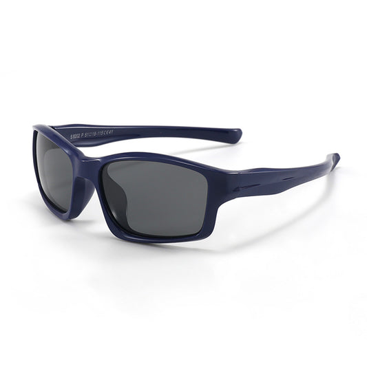 Okulary Przeciwsłoneczne Sportowe Dla Dzieci Techsuit 8202-C41, Polaryzacyjne, Granatowe
