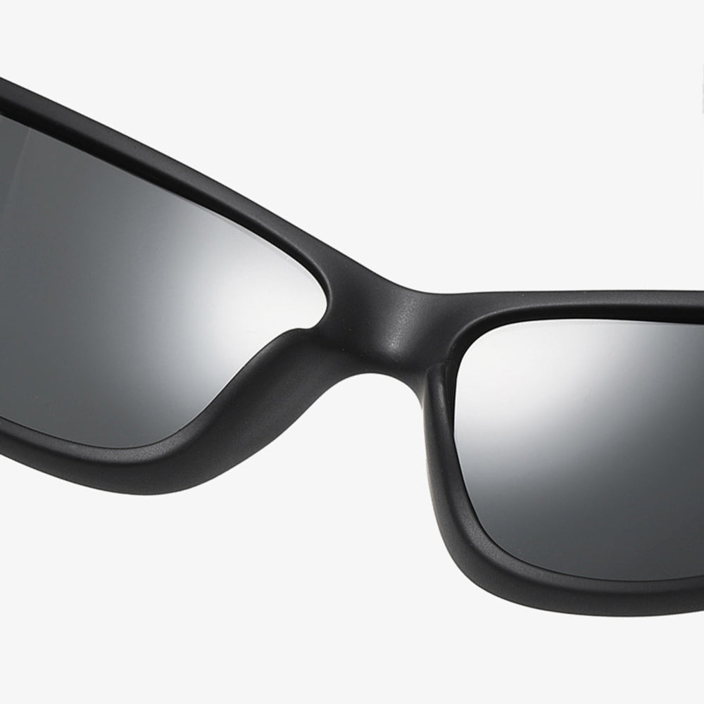 Unisex Cycling Glasses Techsuit 201910, Polarized, Black