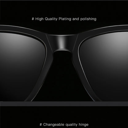 Men's Techsuit 0717 Sunglasses, Polarized, UV Protection, Black Yellow