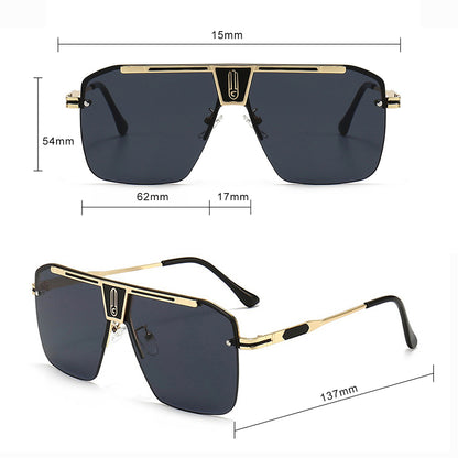 Men's Techsuit 2576 Sunglasses, Gold Blue Brown