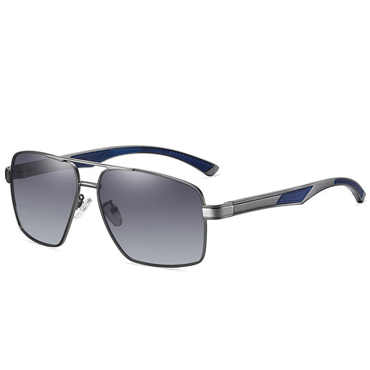 Men's Techsuit LM001 Sunglasses, Polarized, UV Protection, Gradient Gray