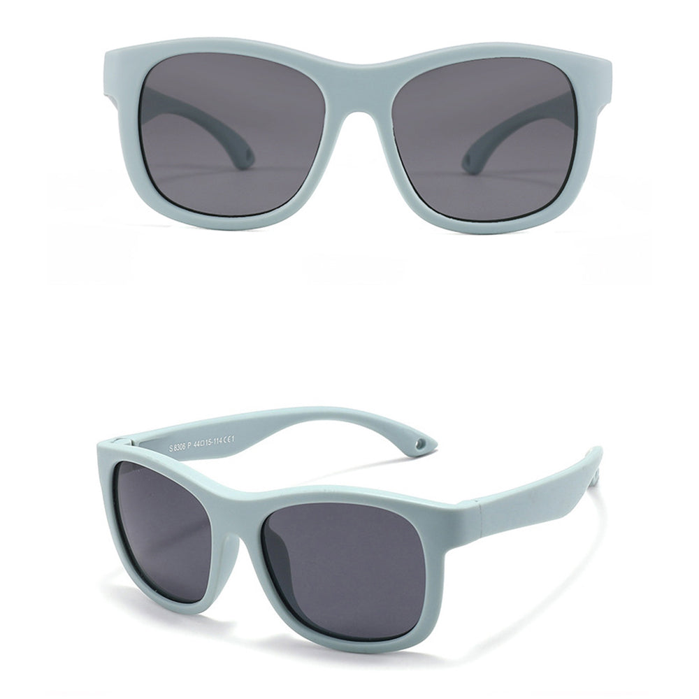 Techsuit Baby Sunglasses 8306-C14, Polarized, Black Red