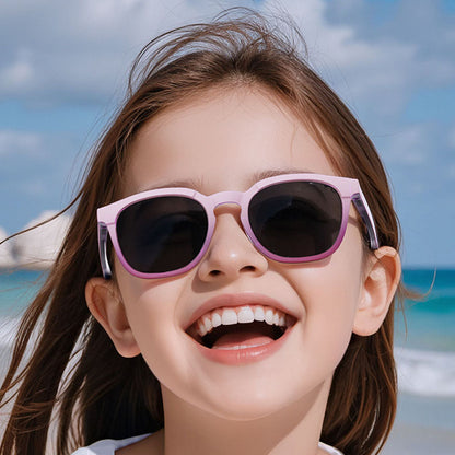Techsuit 691 Kids' Sunglasses, Polarized, UV Protection, Orange