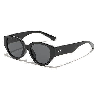 Damskie okulary przeciwsłoneczne Techsuit 17002, czarne