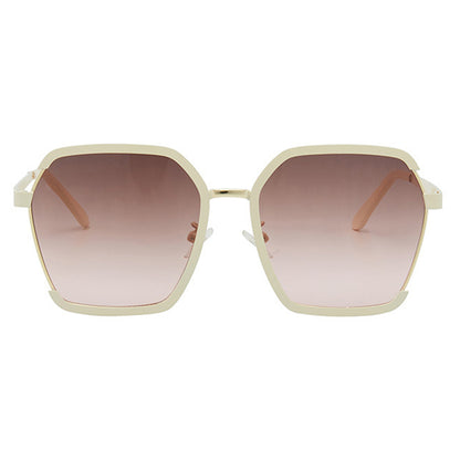 Techsuit 191 Women's Sunglasses, Polarized, UV Protection, Cream Brown