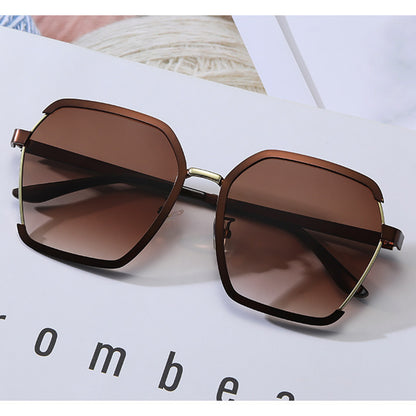 Damskie okulary przeciwsłoneczne Techsuit 191, polaryzacyjne, ochrona UV, brązowe