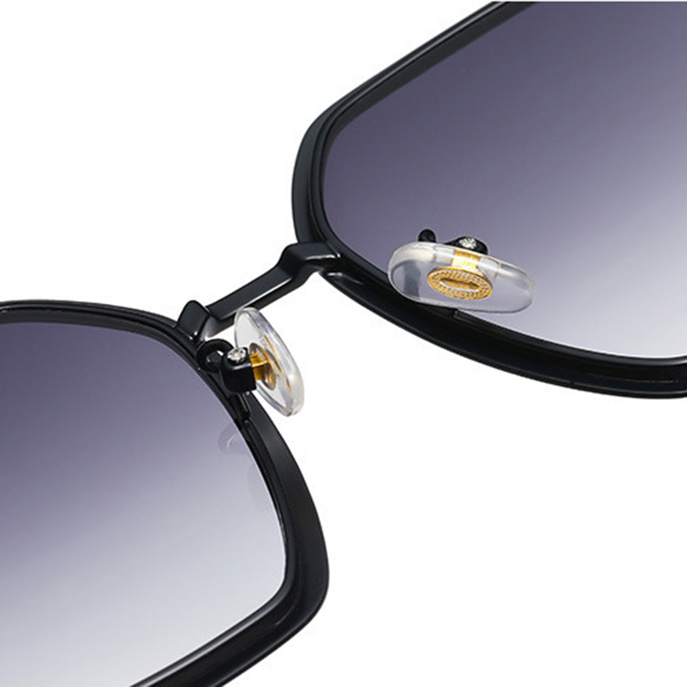 Damskie okulary przeciwsłoneczne Techsuit 191, polaryzacyjne, ochrona UV, czerwone