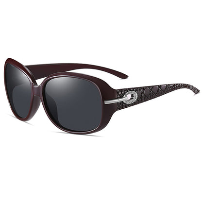 Women's Techsuit 2012 Sunglasses, Polarized, UV Protection, Red Gray