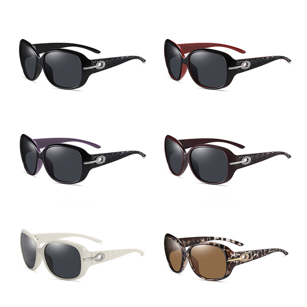 Women's Techsuit 2012 Sunglasses, Polarized, UV Protection, Red Gray