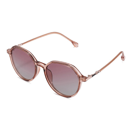 Damskie okulary przeciwsłoneczne Techsuit 2203, polaryzacyjne, ochrona UV, brązowe