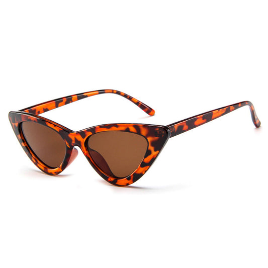 Damskie okulary przeciwsłoneczne Techsuit 5040, czarno-brązowe