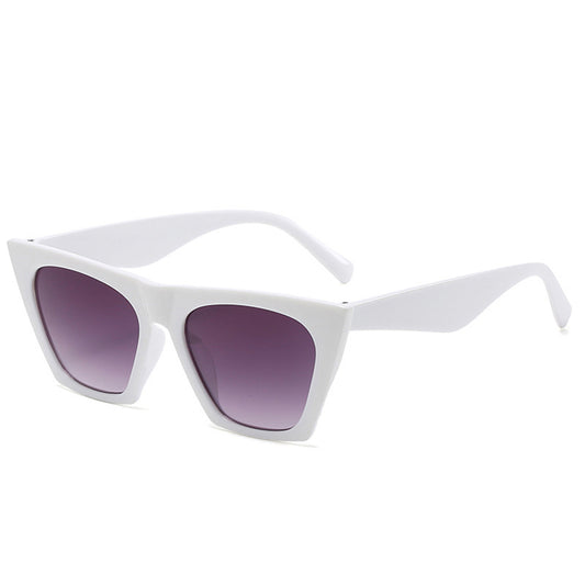 Damskie okulary przeciwsłoneczne Techsuit 5154, białe szare