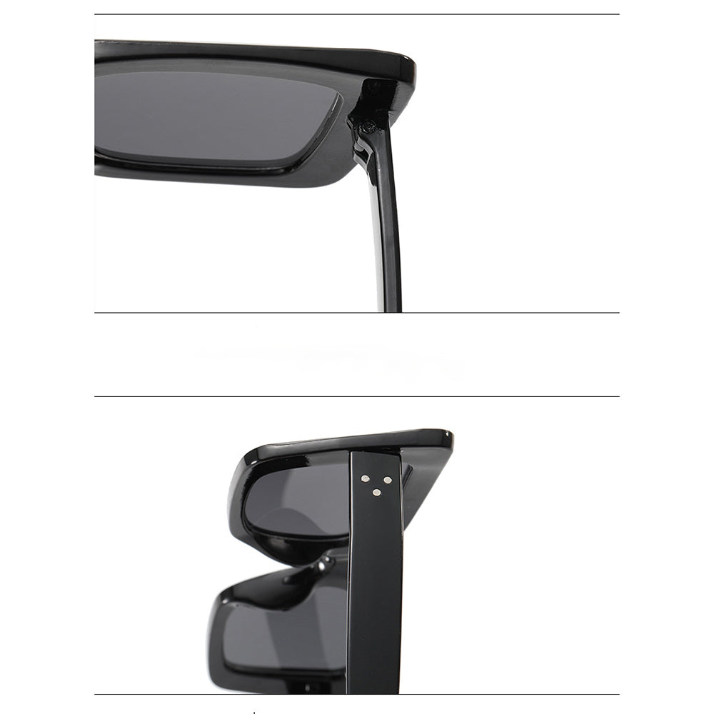 Damskie okulary przeciwsłoneczne Techsuit 5277, brązowe