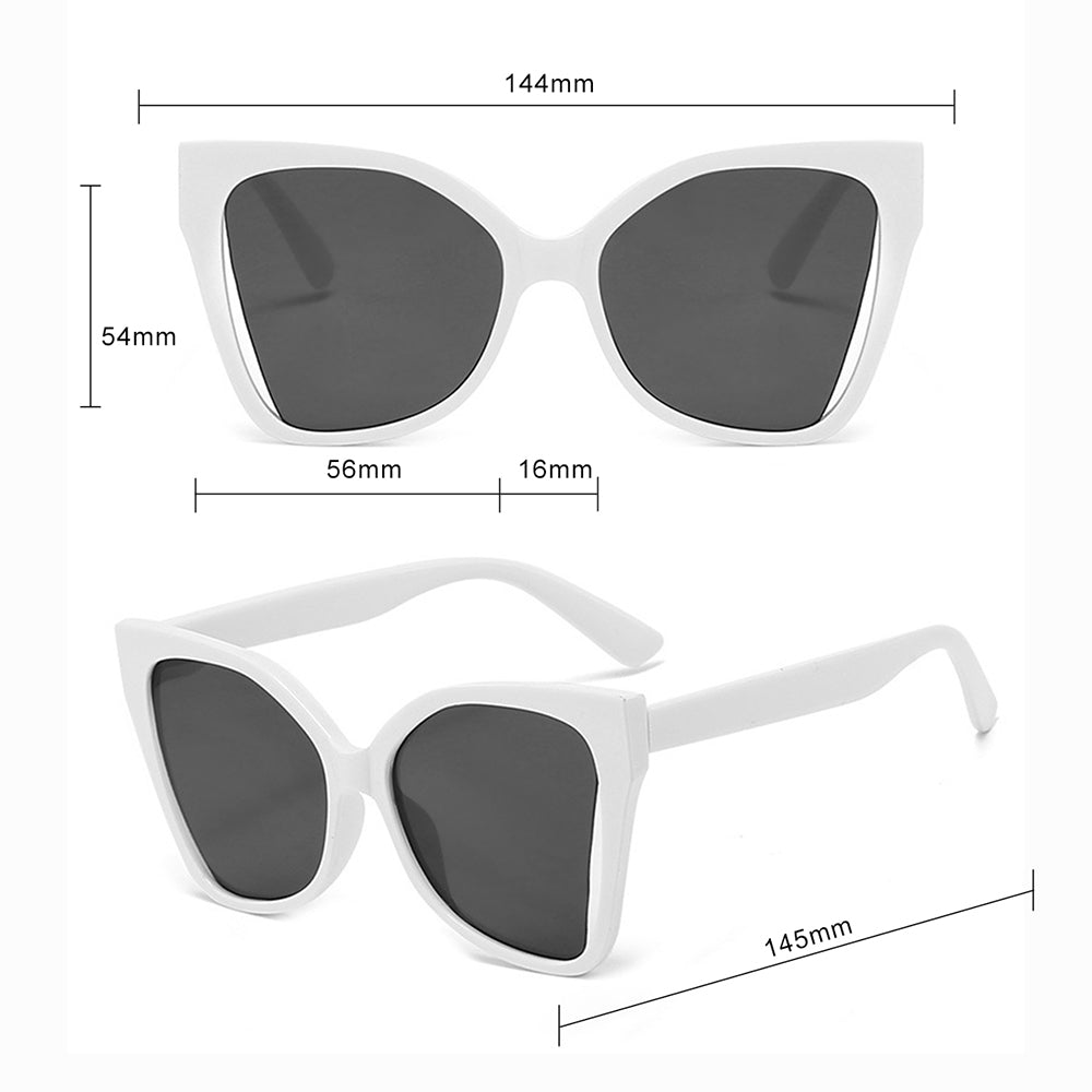 Damskie okulary przeciwsłoneczne Techsuit 5335, beżowe