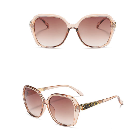 Damskie okulary przeciwsłoneczne Techsuit 5599, polaryzacyjne, ochrona UV, brązowe