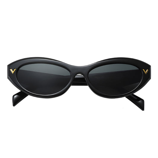Damskie okulary przeciwsłoneczne Techsuit 77115, czarne