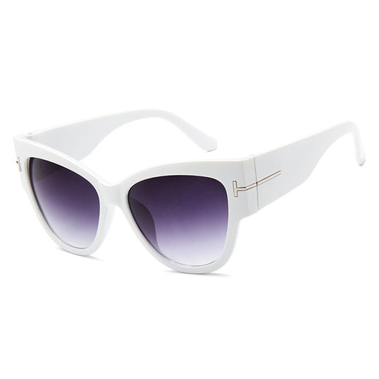 Damskie okulary przeciwsłoneczne Techsuit 9778, białe