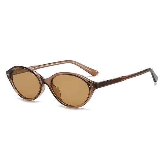 Damskie okulary przeciwsłoneczne Techsuit 99034, brązowe