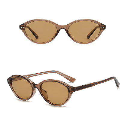 Damskie okulary przeciwsłoneczne Techsuit 99034, brązowe