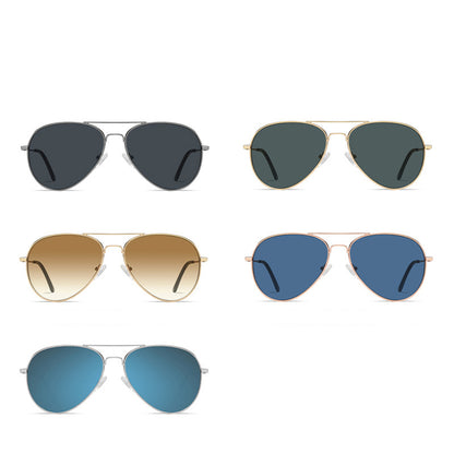 Unisex Techsuit 3025 Sunglasses, UV Protection, Silver Blue