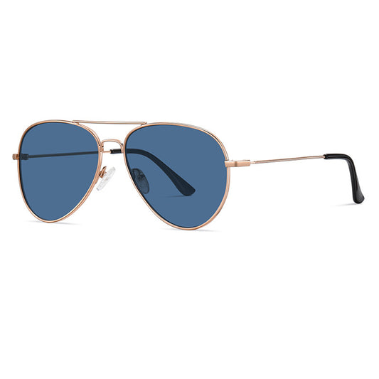 Okulary Przeciwsłoneczne Unisex Techsuit 3025, Ochrona UV, Złote Różowe Niebieskie