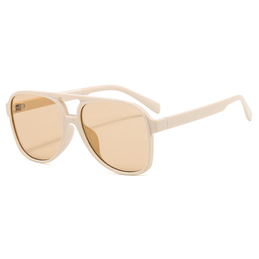 Okulary Przeciwsłoneczne Unisex Techsuit 98061, Ochrona UV, Beżowo-Brązowe