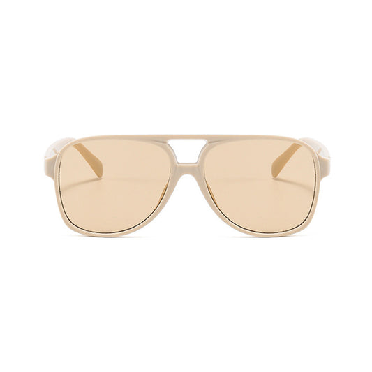 Okulary Przeciwsłoneczne Unisex Techsuit 98061, Ochrona UV, Beżowo-Brązowe