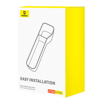 Organizator samochodowy Baseus OrganizeFun do przestrzeni między konsolą a siedzeniem, Brązowy C20256502001-00