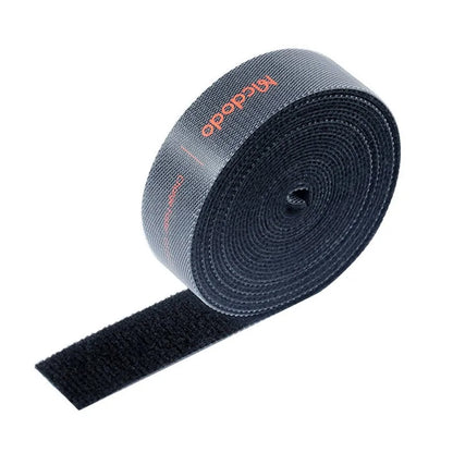 Organizator Kabli McDodo VS-0960 Belt, Velcro, 1m, Czarny