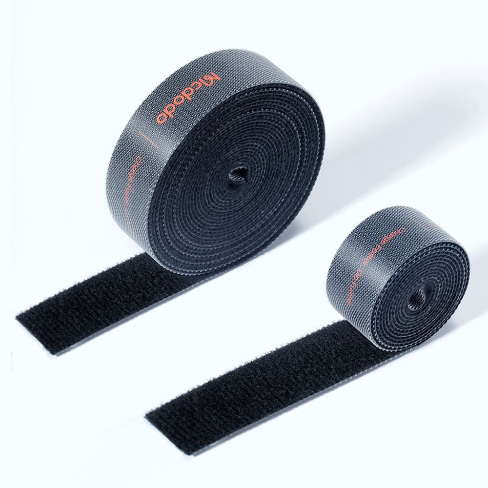 Organizator Kabli McDodo VS-0960 Belt, Velcro, 1m, Czarny