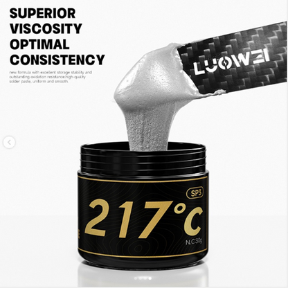 Pasta lutownicza Luowei LW-SP3, 30g, Temperatura topnienia 217 stopni