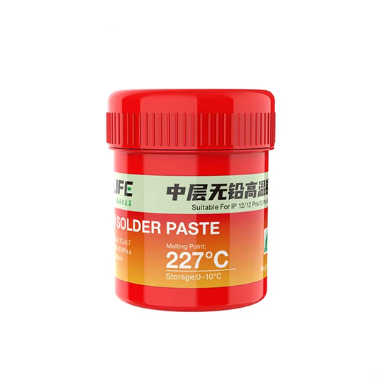 Pasta Fludor Relife RL-406, Temperatura topnienia 227 stopni