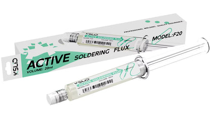 Pasta Flux KSLid F20, Typ Strzykawka