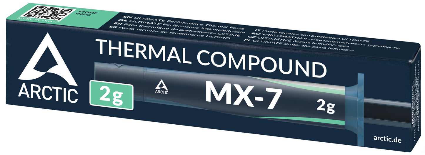 Pasta termoprzewodząca ARCTIC MX-7, typ strzykawka, 2g ACTCP00089A