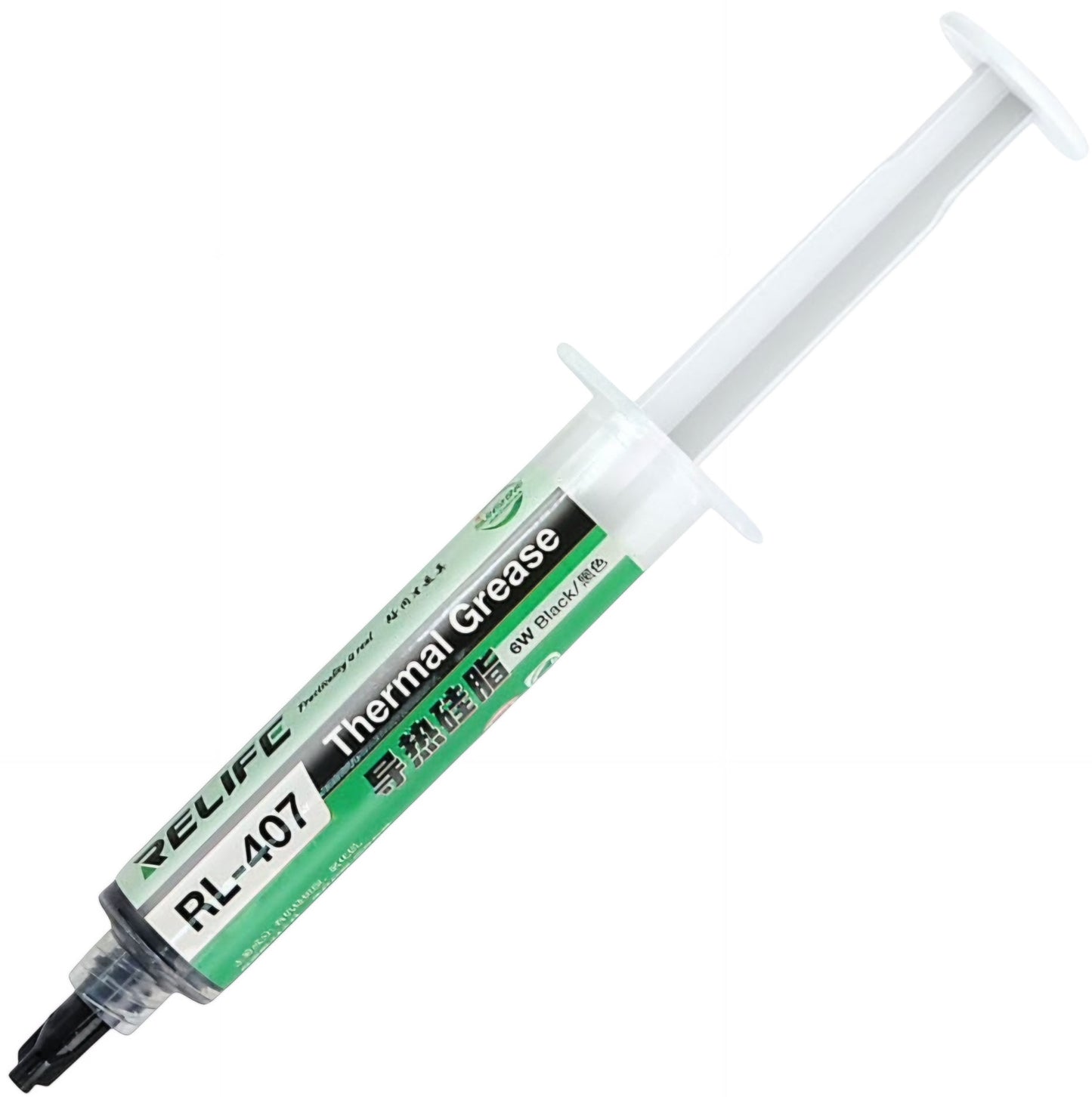 Relife RL-407 Thermal Paste, Syringe Type, 20g, Black