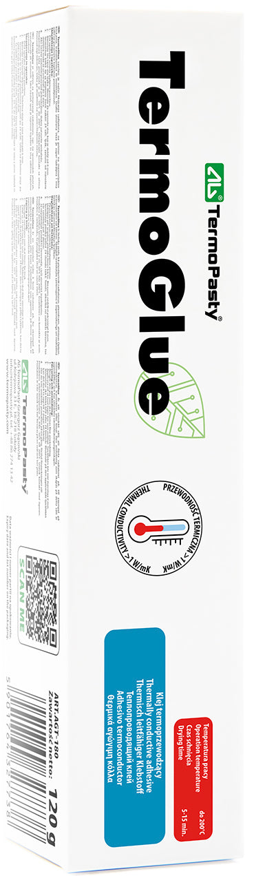 Klej termoprzewodzący AG Termopasty AG, 10g ART.AGT-116