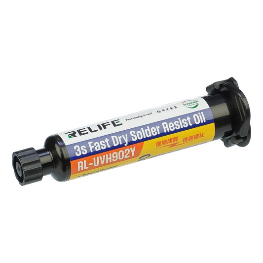 Pasta UV Maskująca Relife RL-UVH902Y, 10ml, Żółta