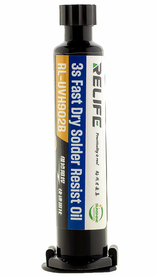 Pasta UV Maskująca Relife RL-UVH902B, 10ml, Czarna