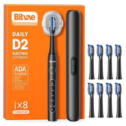 Bitvae D2 Electric Toothbrush, Black