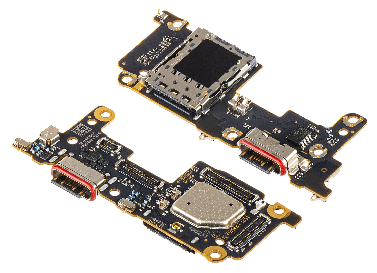 Płyta z Złączem Ładowania - Mikrofon - Moduł Czytnika SIM Xiaomi 12T, Pakiet Serwisowy 560001L12A00